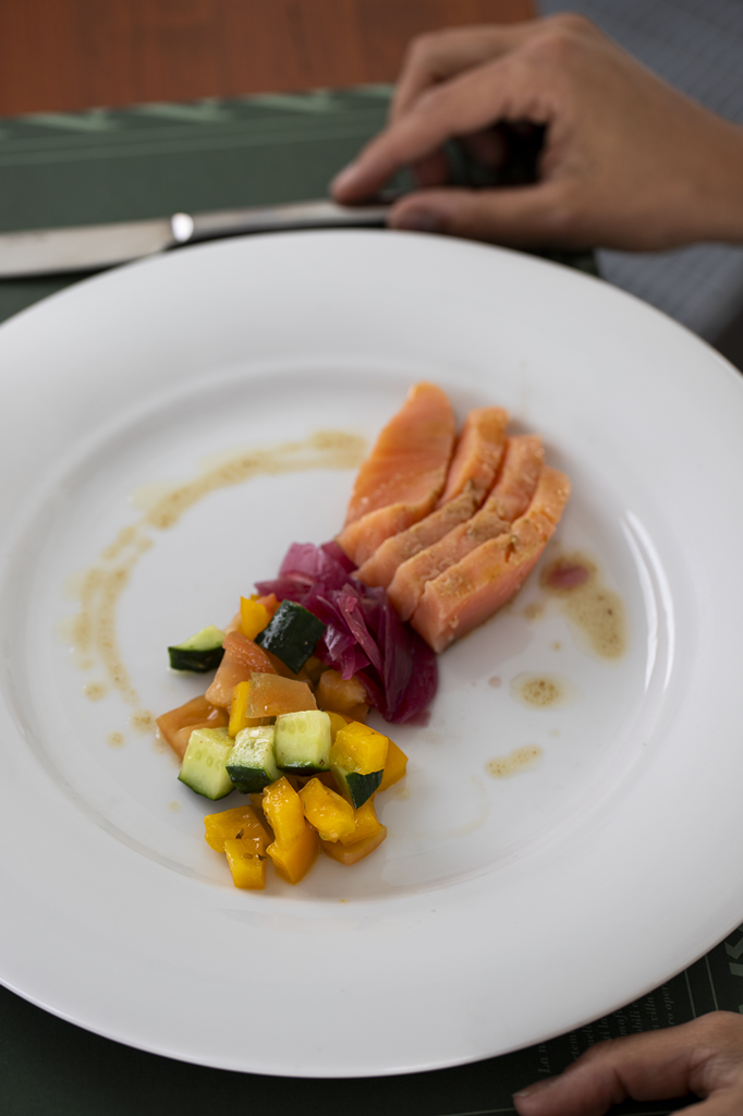 Salmone al finocchietto