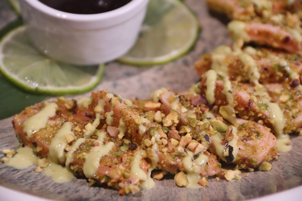 Tataki maguro pistacchio