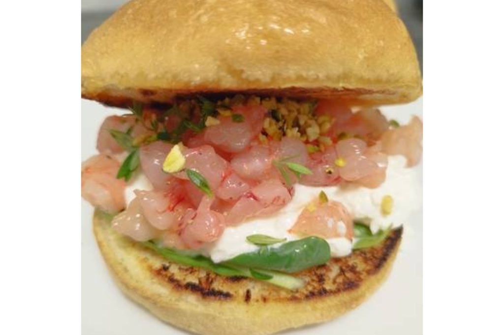 Panino gamberi rossi