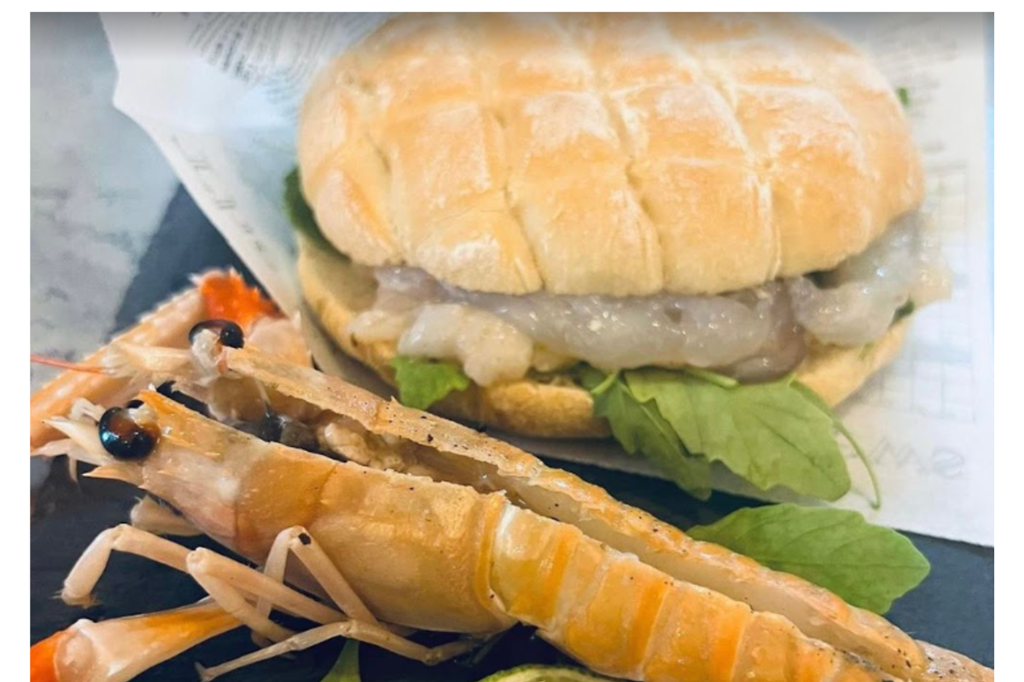 Panino scampi
