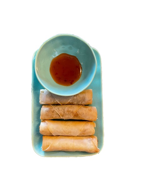 Spring Rolls E Sweet Chilly Sauce 3 Pz