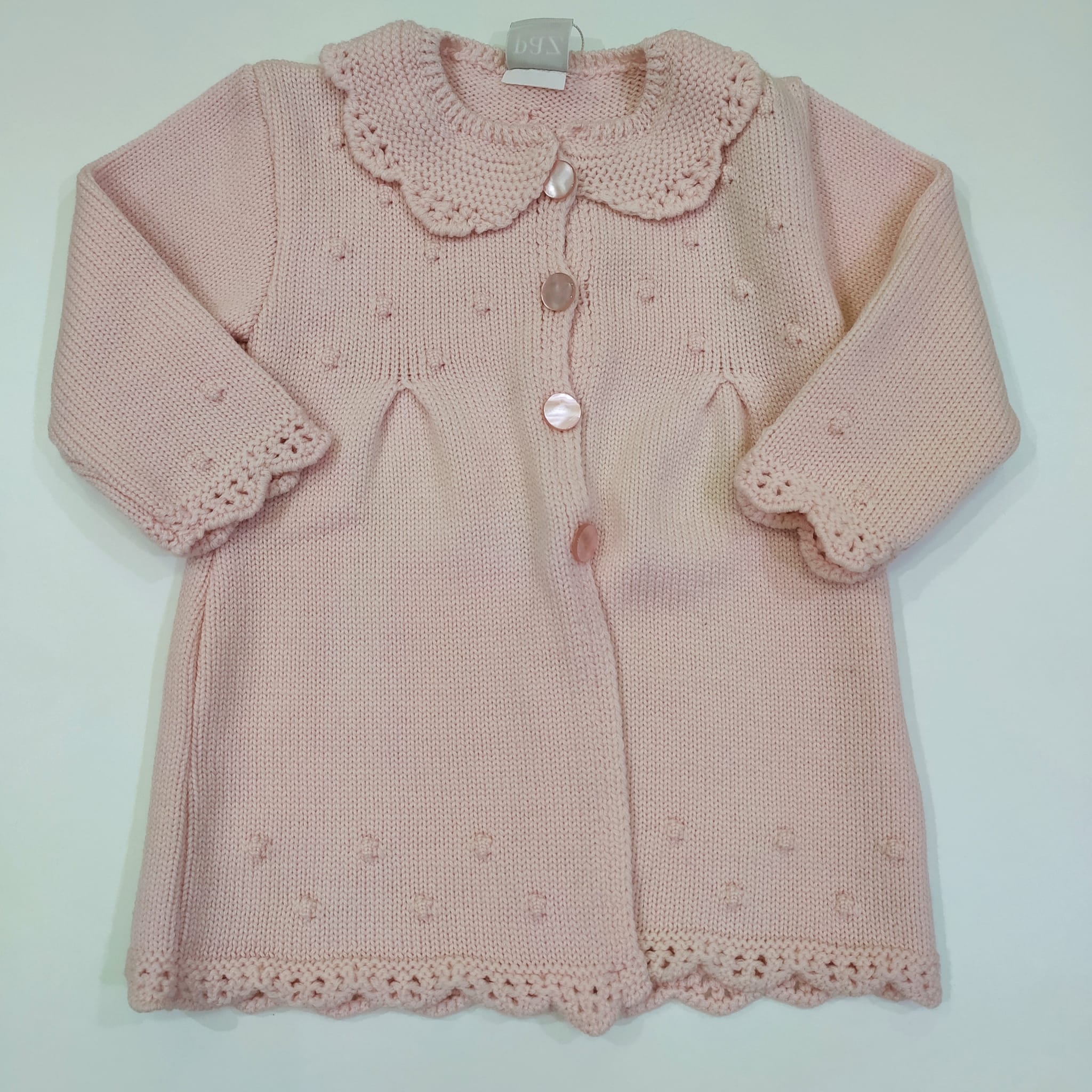 Cappottino in maglia rosa PAZ RODRIGUEZ