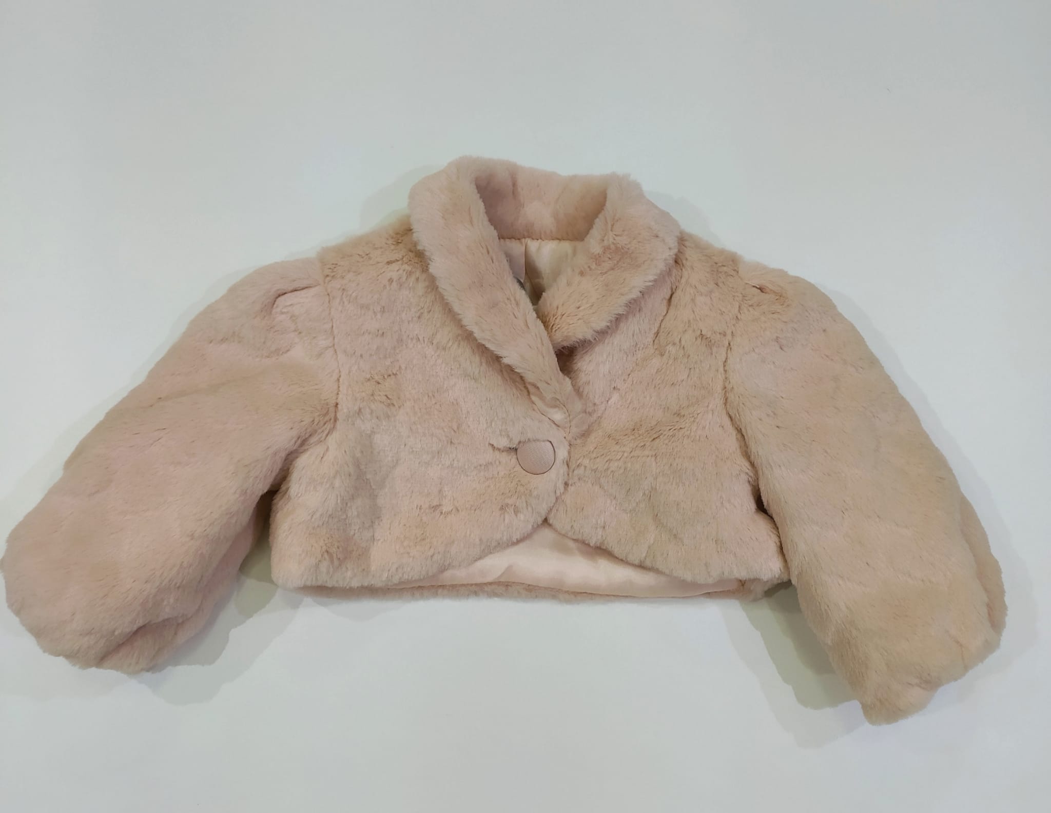 Pellicciotto corto rosa COLORICHIARI