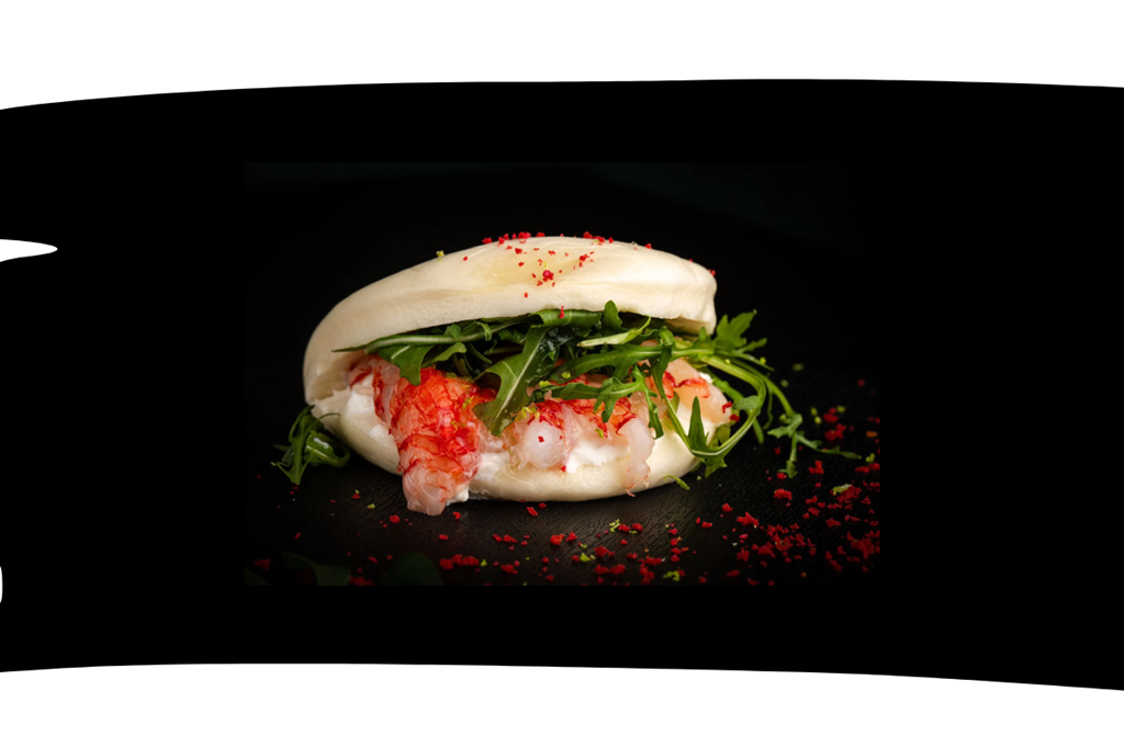 Fried bao Gamberi rossi