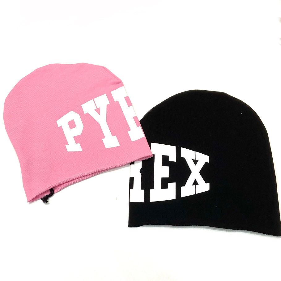 Cappello rosa/nero logato PYREX 