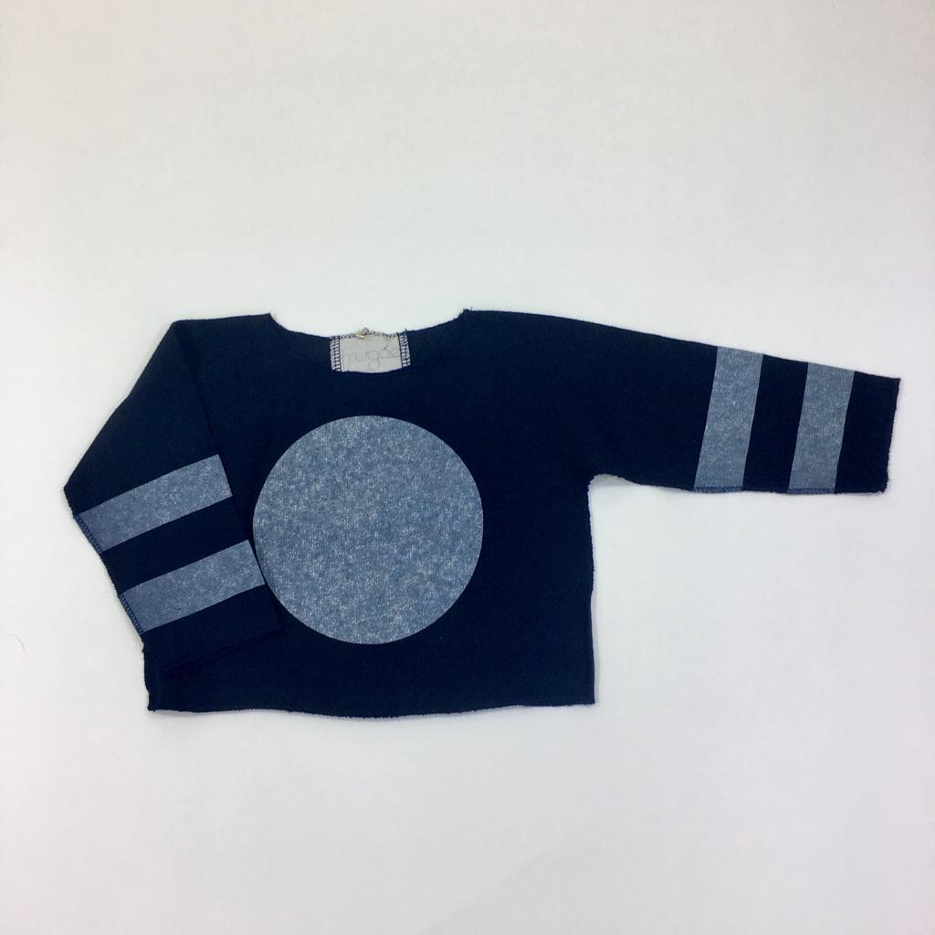 Maglia m/l stampata con fasce sulle maniche FRUGOO 