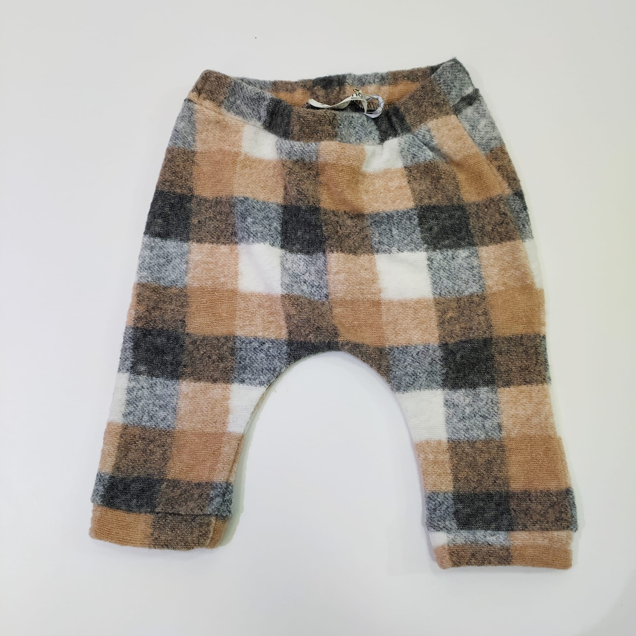 Pantalone baggy scozzese in tessuto NINALUNA