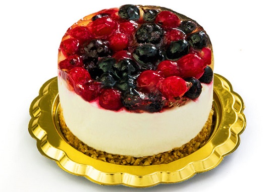 Monoporzione cheese cake del bosco