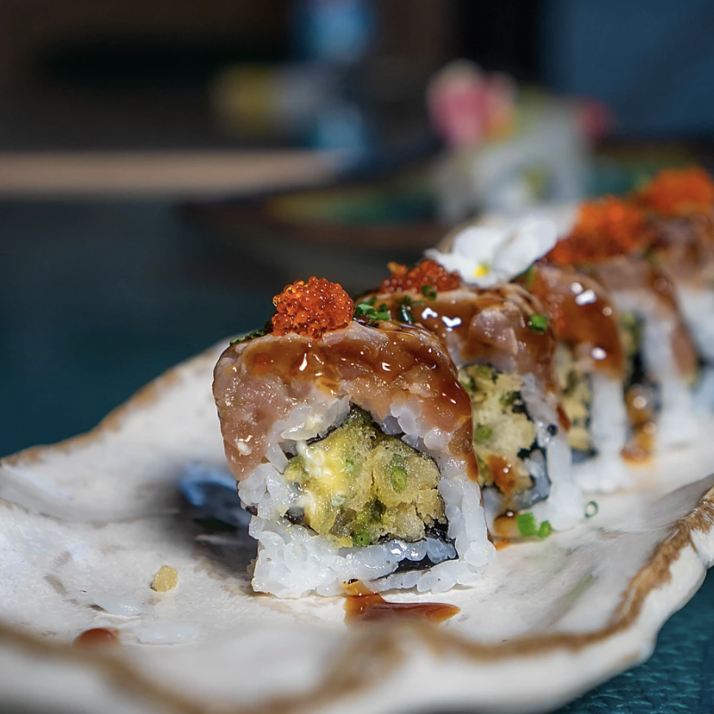 TUNA SALICORNIA ROLL 