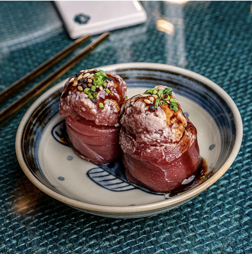 GUNKAN TONNO \VENTRESCA SCOTTATA (2pz)