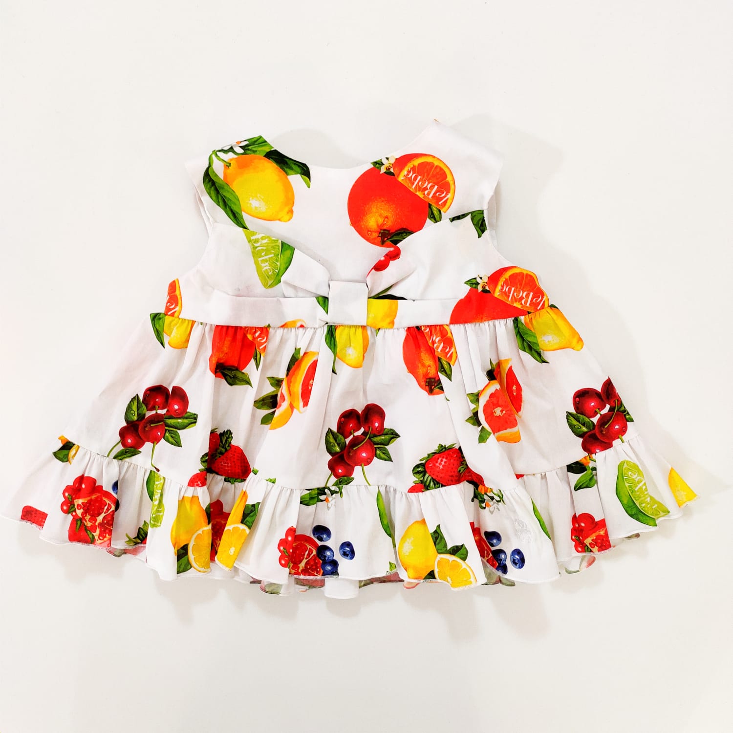 Casacca scampanata con stampa frutta LE BEBE