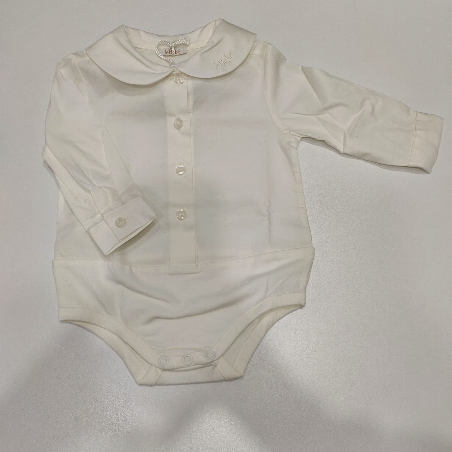 Camicia body con colletto forma gattino LE BEBE