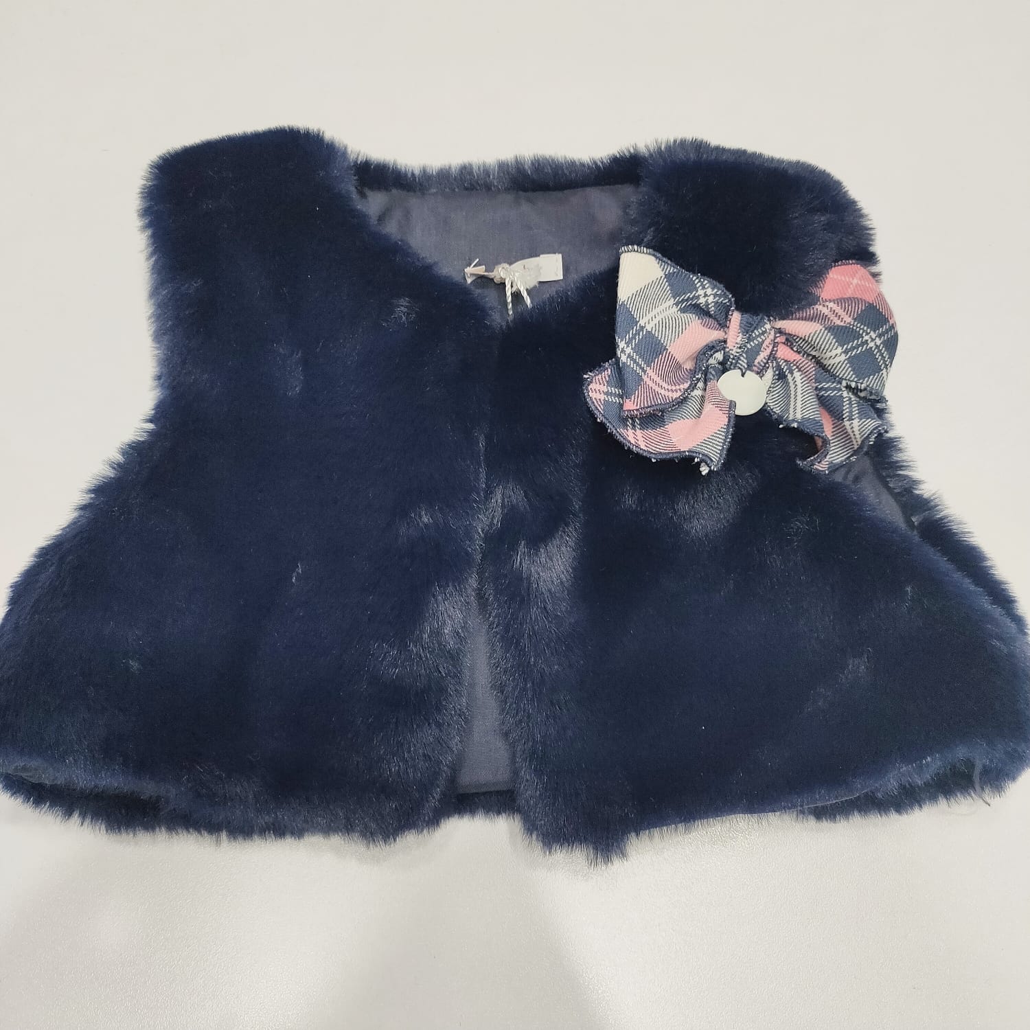 Gilet pelliccia con fiocco LE BEBE 