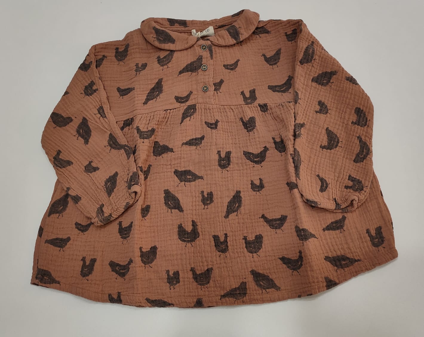 Camicia stampa galline PLAY UP