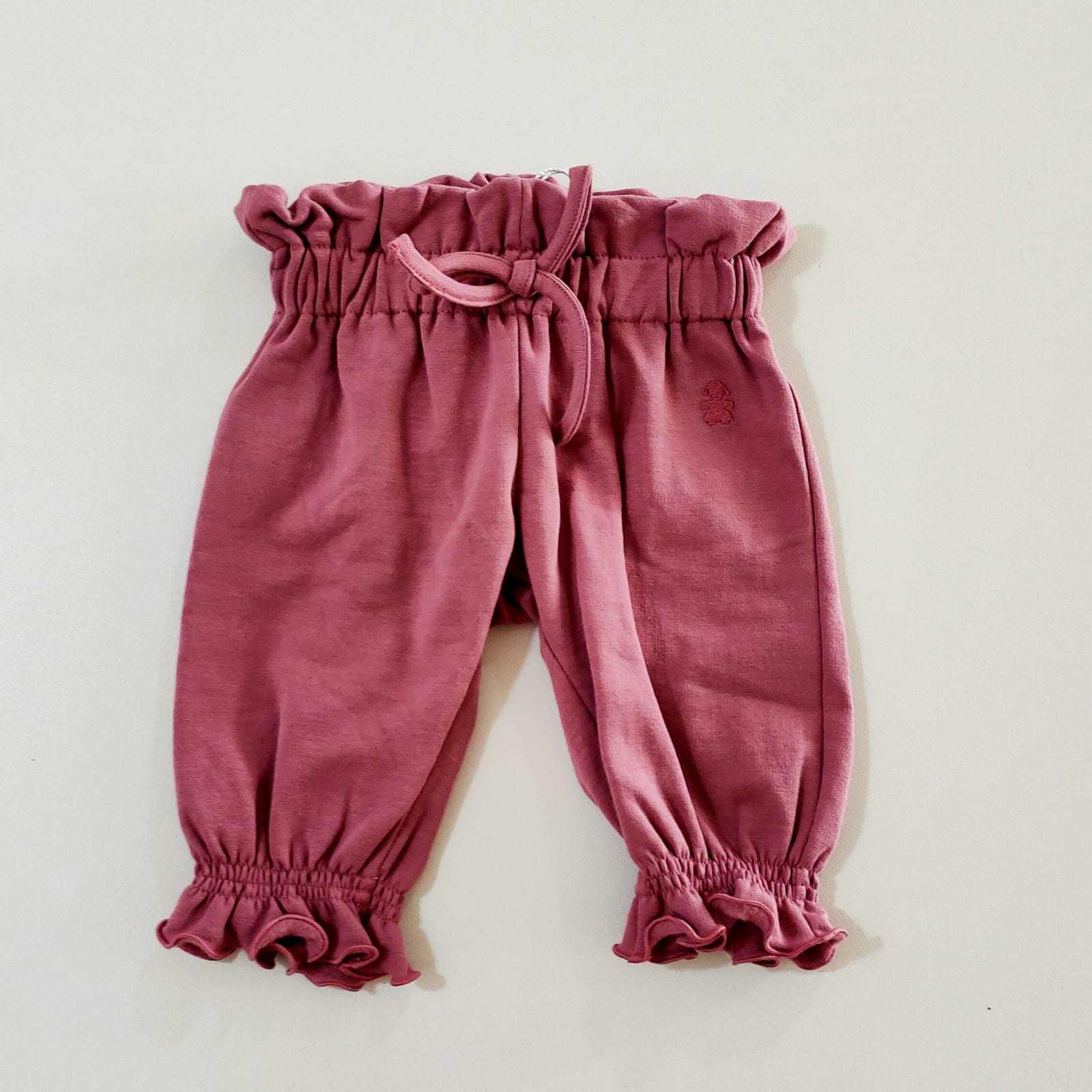 Pantalone con arricciatura in vita e sul fondo LE BEBE