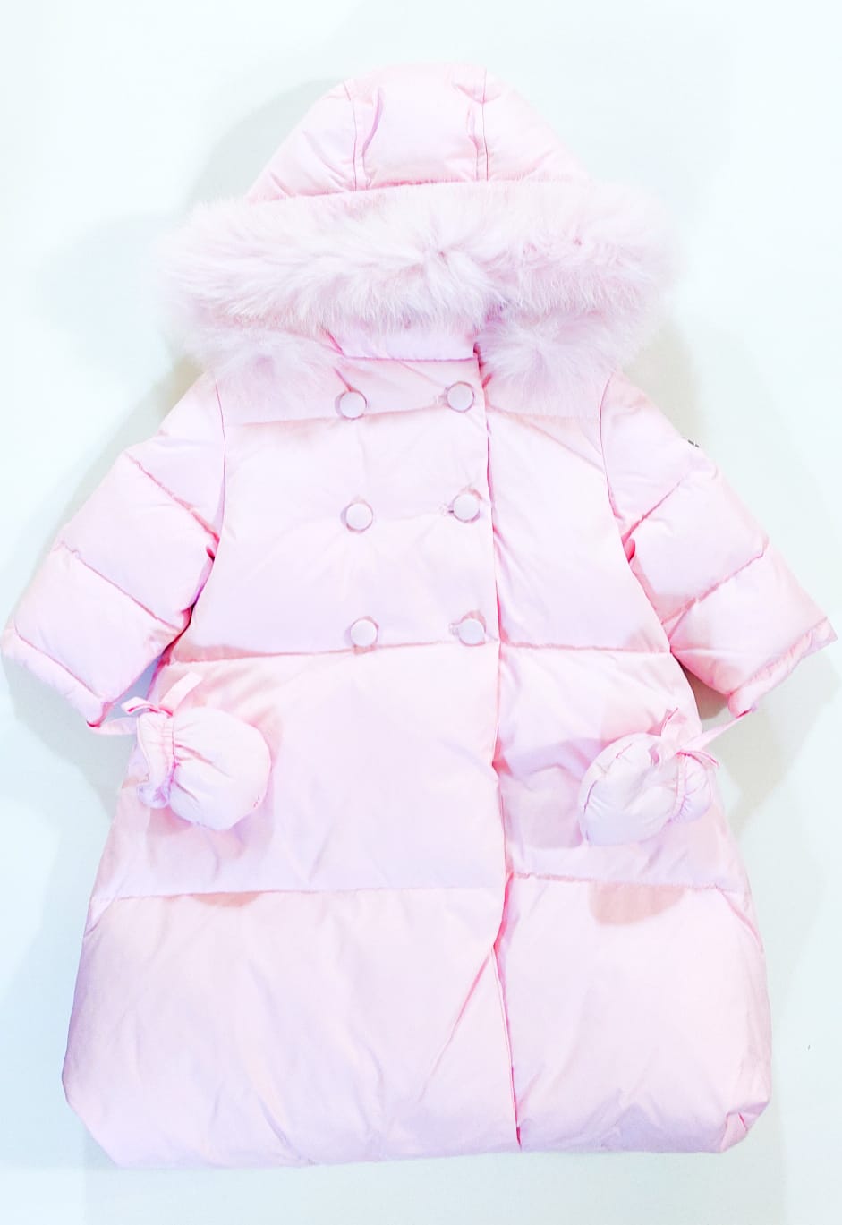 Eskimo con bottoncini cappuccio e guanti MISS BLUMARINE 