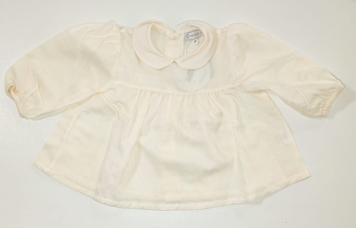 Blusa svasata con colletto tondo WEDOBLE