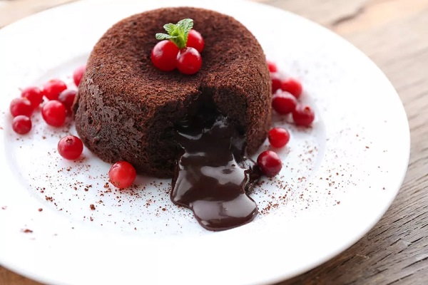 Soufflè al cuor di cioccolato