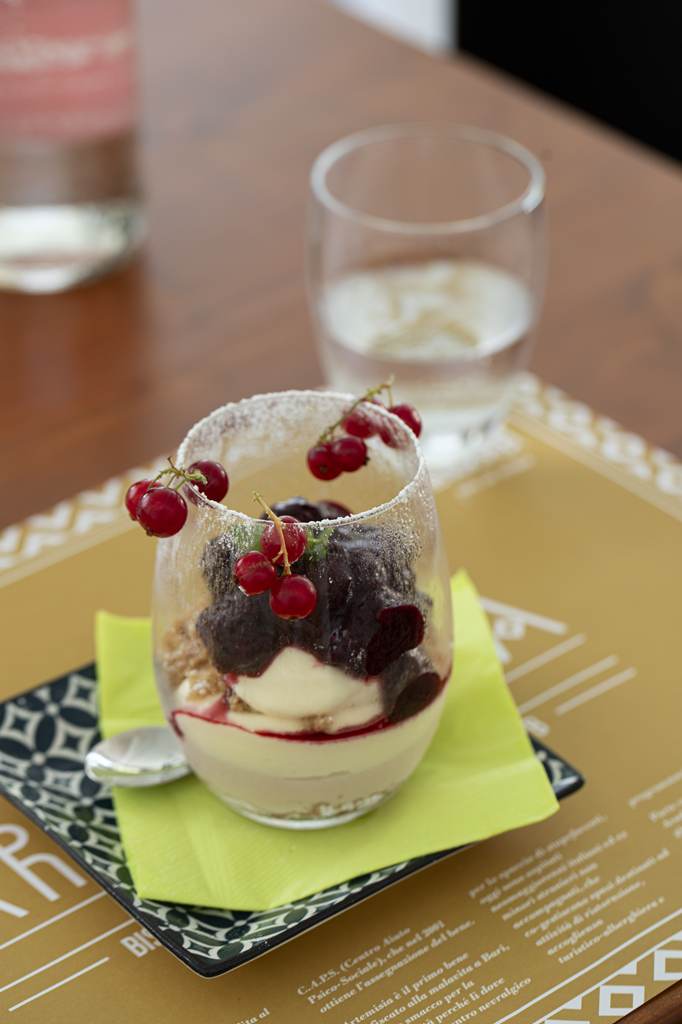 Cheesecake del bosco