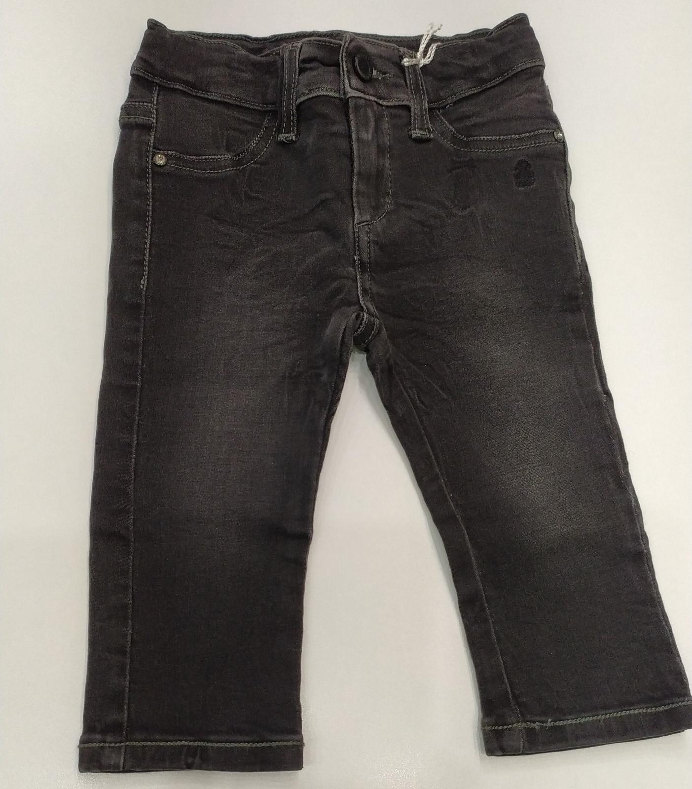 Jeans nero con diamantini laterali LE BEBE