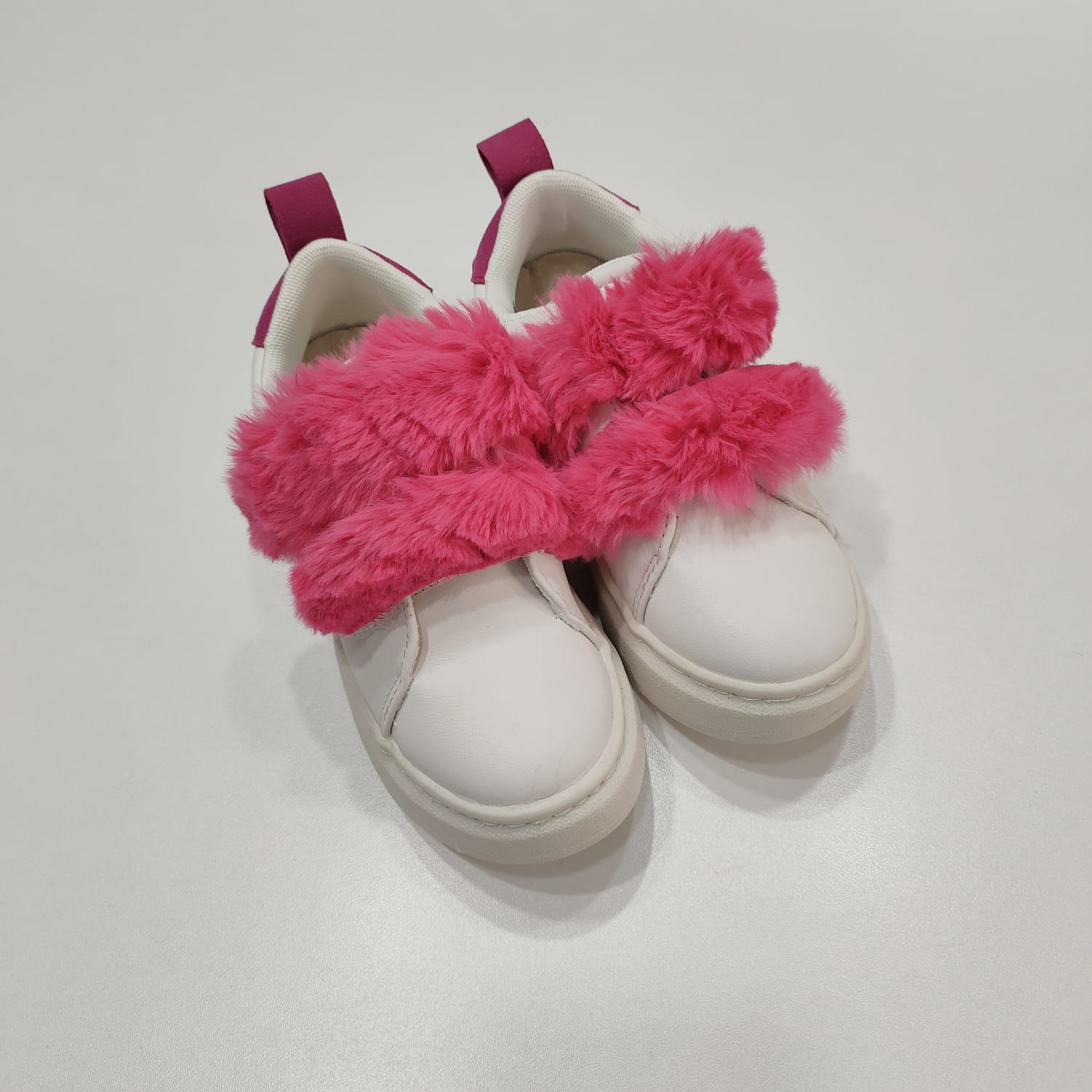Sneaker con doppio strap in morbido pelo sintetico COLORS OF CALIFORNIA 