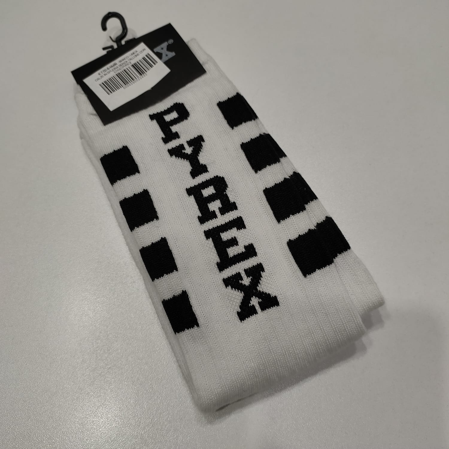 Calze in spugna senza tallone con logo PYREX 