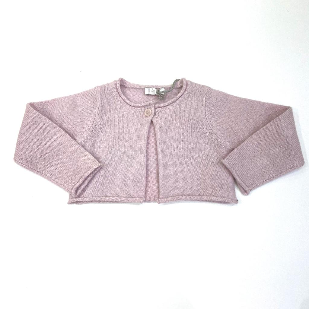 Golfino tricot in lurex rosa IL GUFO