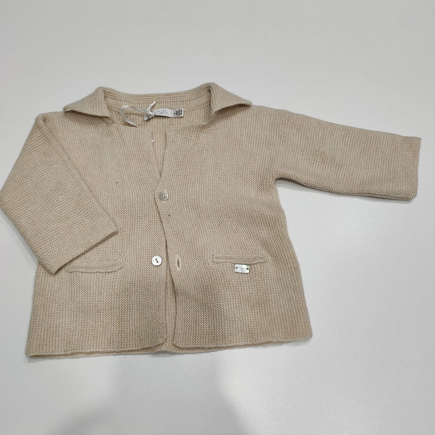 Cardigan in filo con taschini NANAN