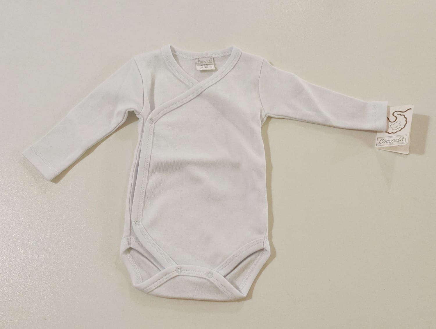 Body bianco con incrocio frontale COCCODE