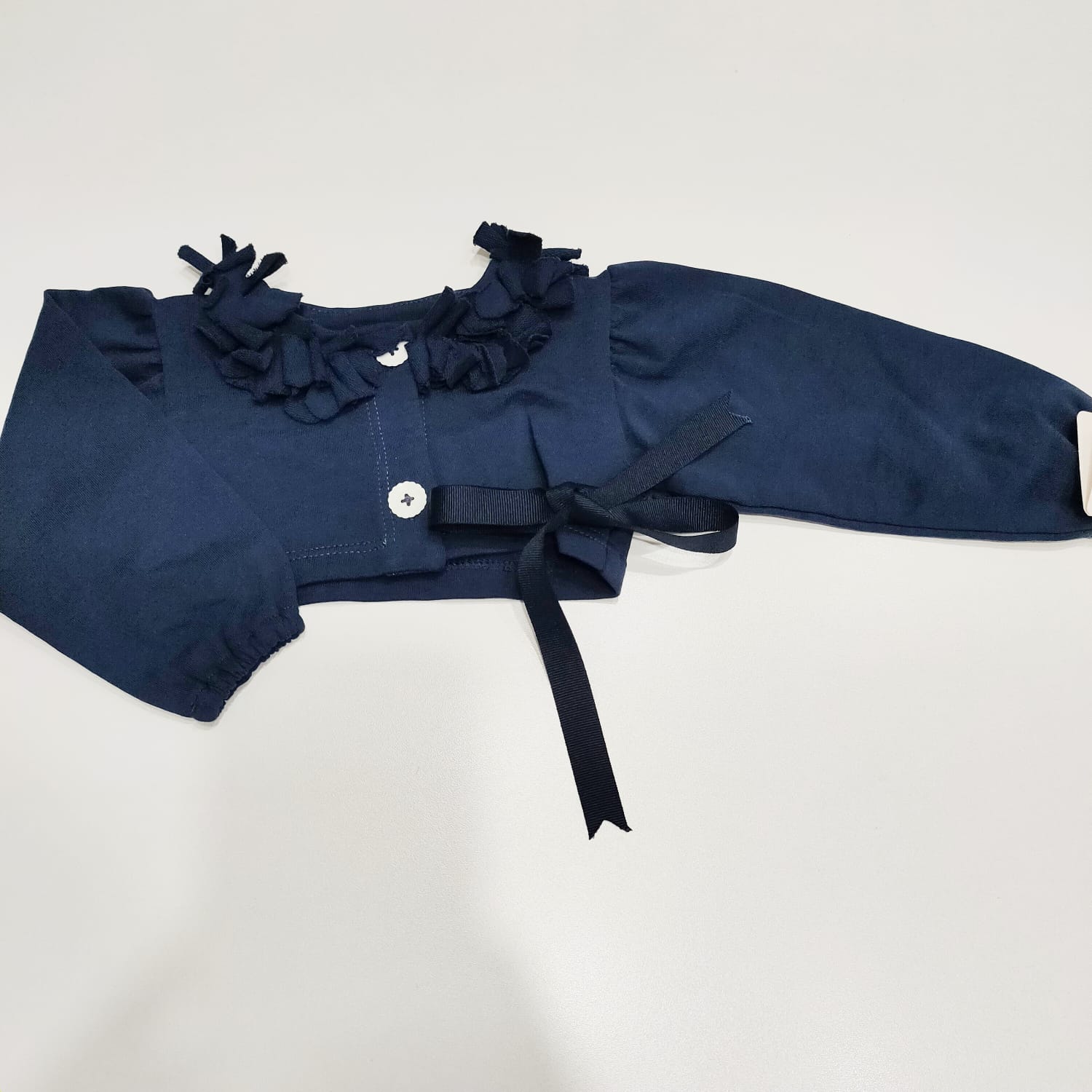 Coprispalle blu con bottoni bianchi COCCODE 
