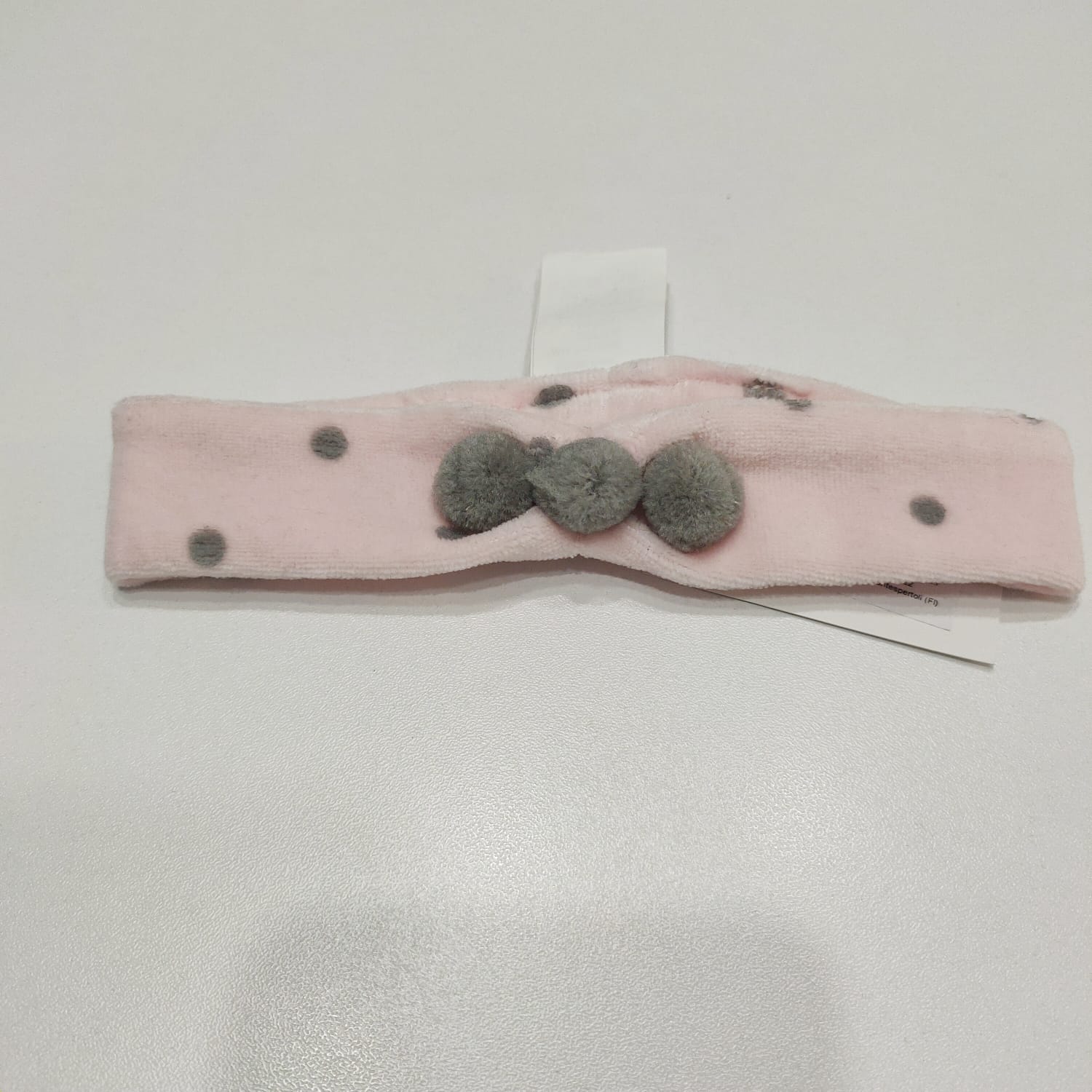 Fascia rosa con pois grigi/ bianca con pois rosa COCCODE 