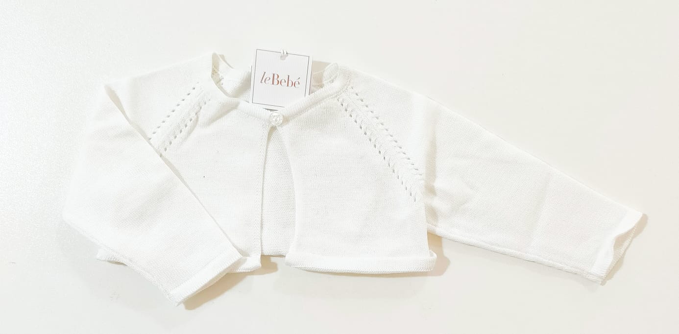 Coprispalle corto in filo LE BEBE