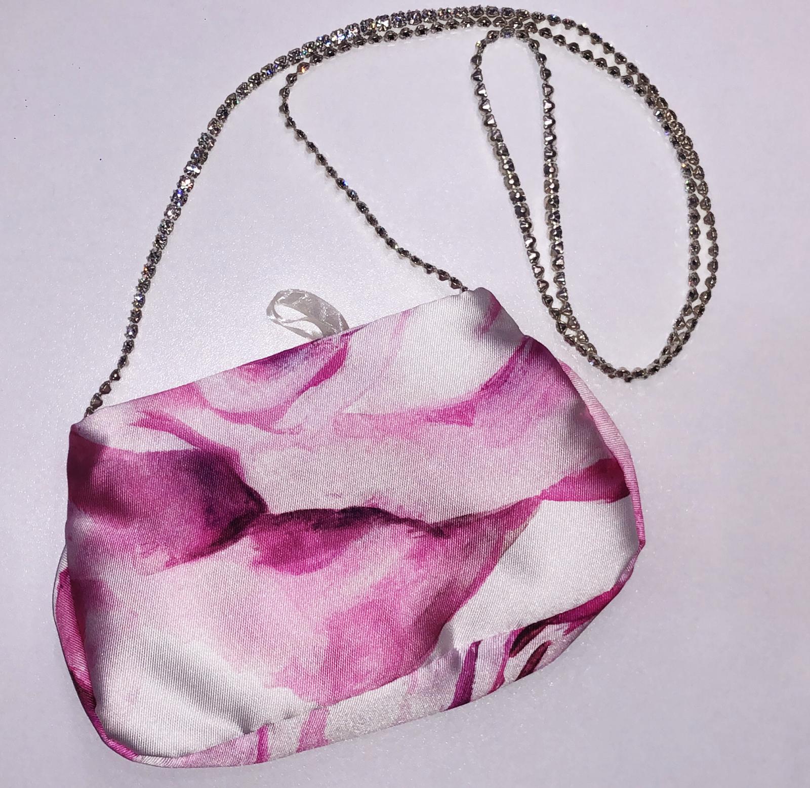 Borsetta a fiori fuxia LOREDANA