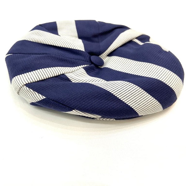 Coppoletta a fasce bianco e blu COLORICHIARI