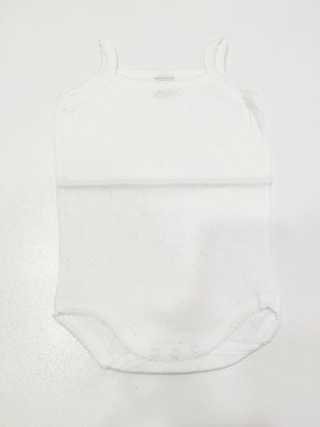 Body con ricamo su profilo BABIDU