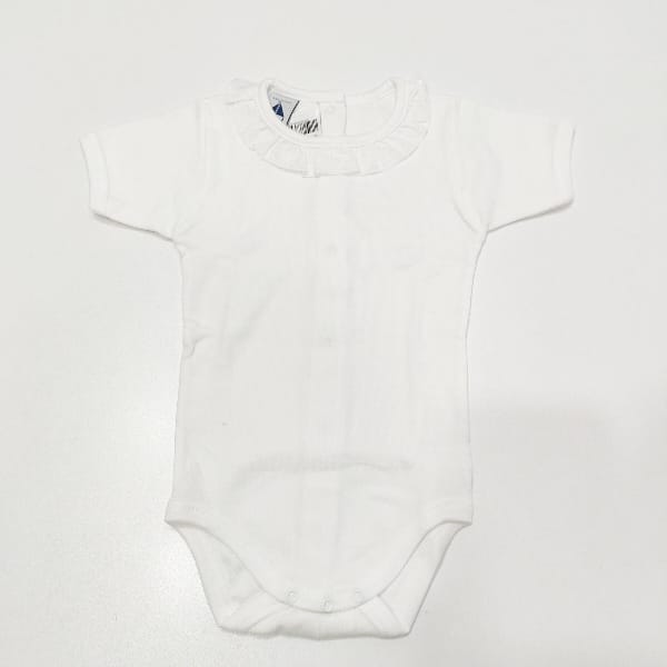 Body con volant su girocollo BABIDU