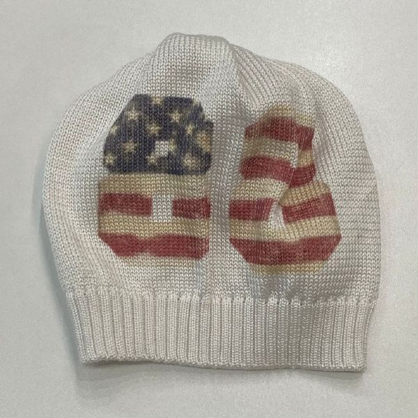 Cappello in cotone con numero 88 bandiera americana CATYA