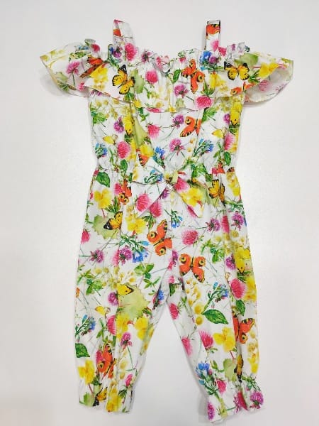 Jumpsuite fiori e farfalle MISS BLUMARINE